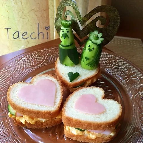 ハートサンド♡カッパの結婚式|Taechi309さん