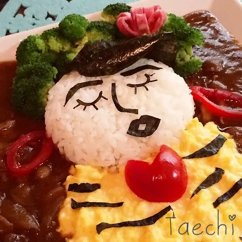 Snapdishの料理写真:オムハヤシ♪made in Osakaマダム|Taechi309さん