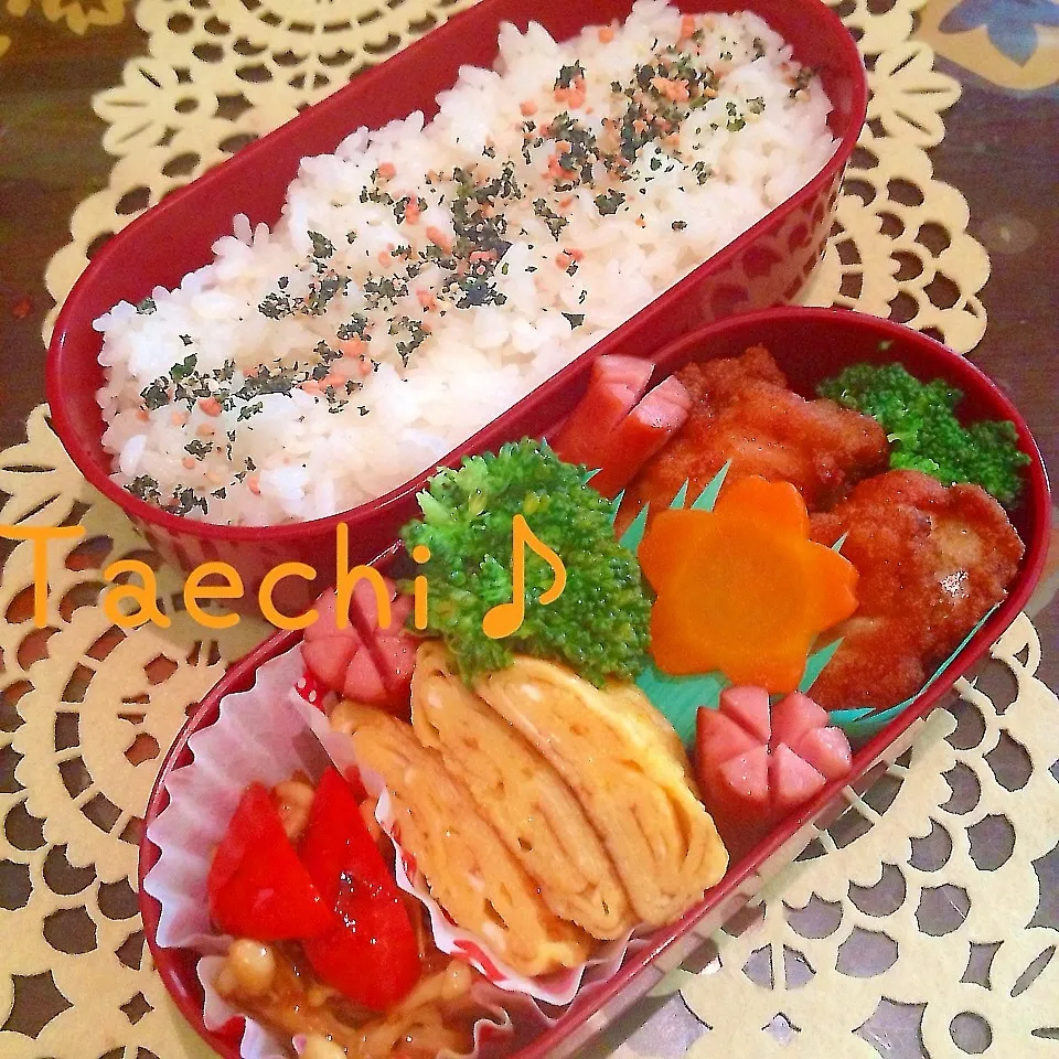 Snapdishの料理写真:夜勤弁当|Taechi309さん