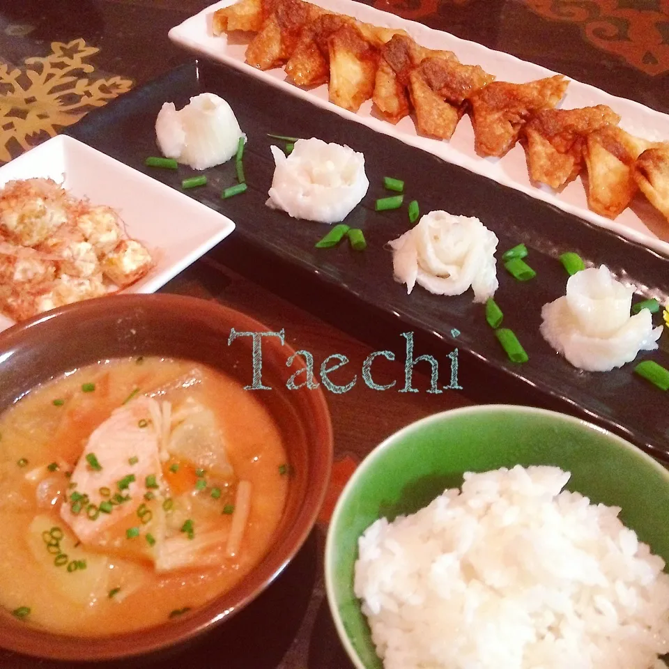 Snapdishの料理写真:今日の夕食|Taechi309さん