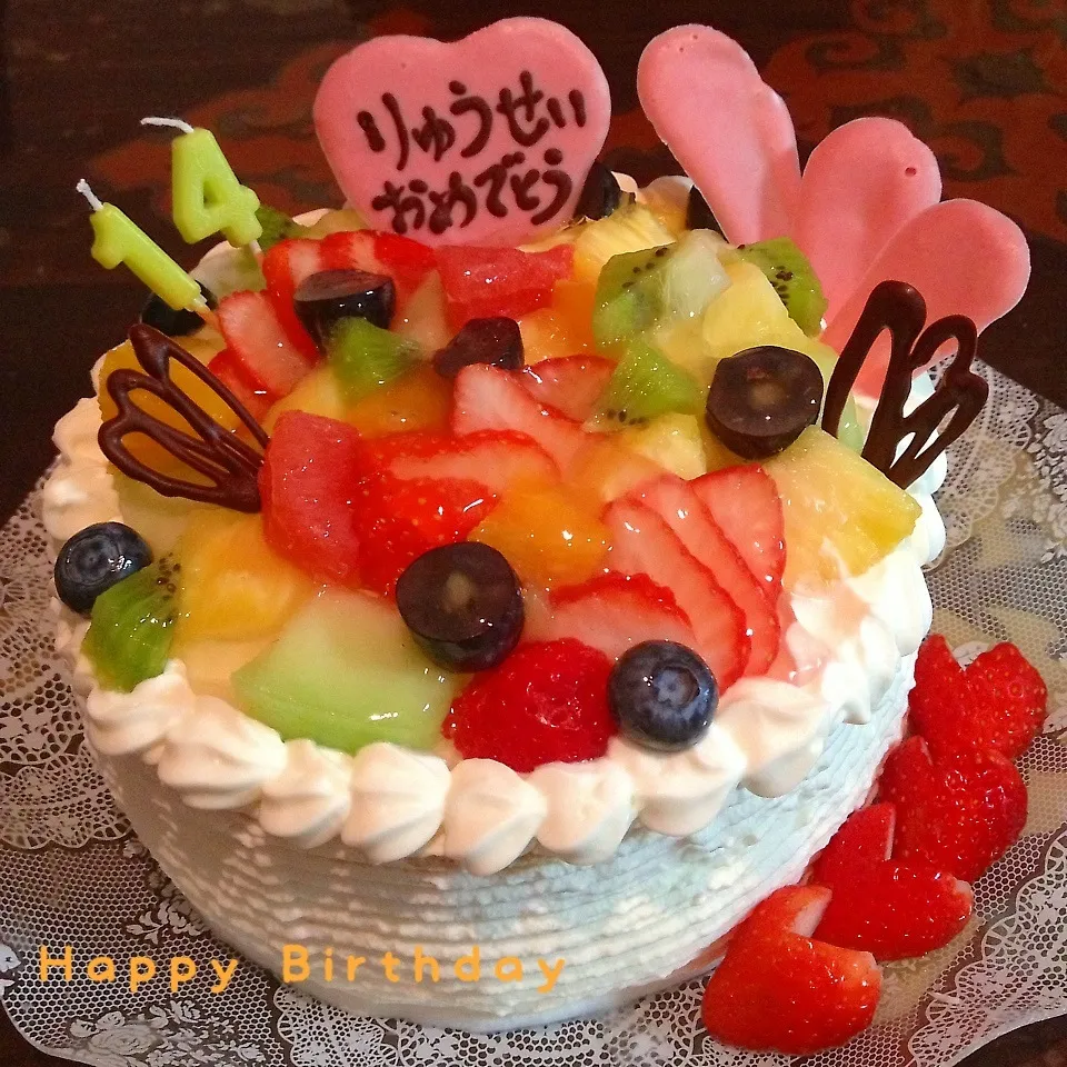 Snapdishの料理写真:Birthday cake|Taechi309さん