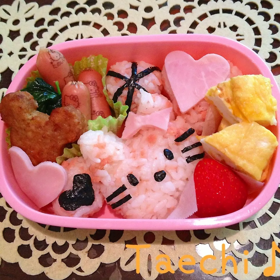 キティちゃん弁当(^_-)☆|Taechi309さん