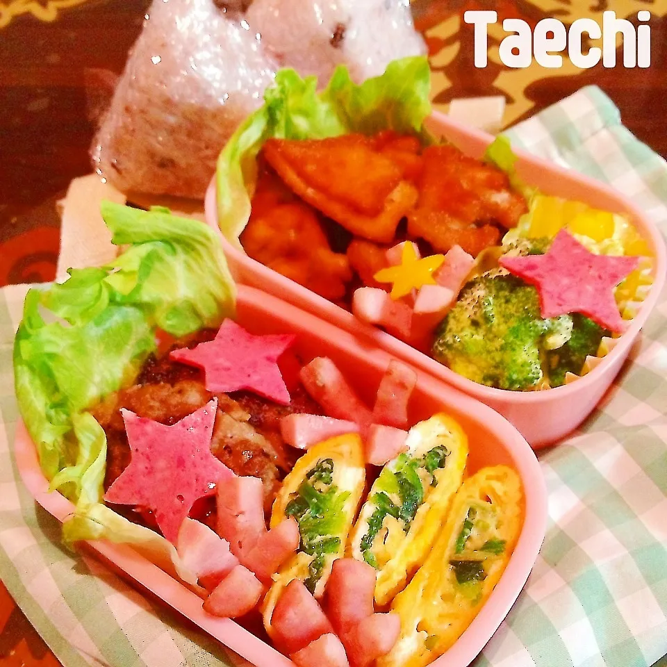 息子のボリューム弁当|Taechi309さん