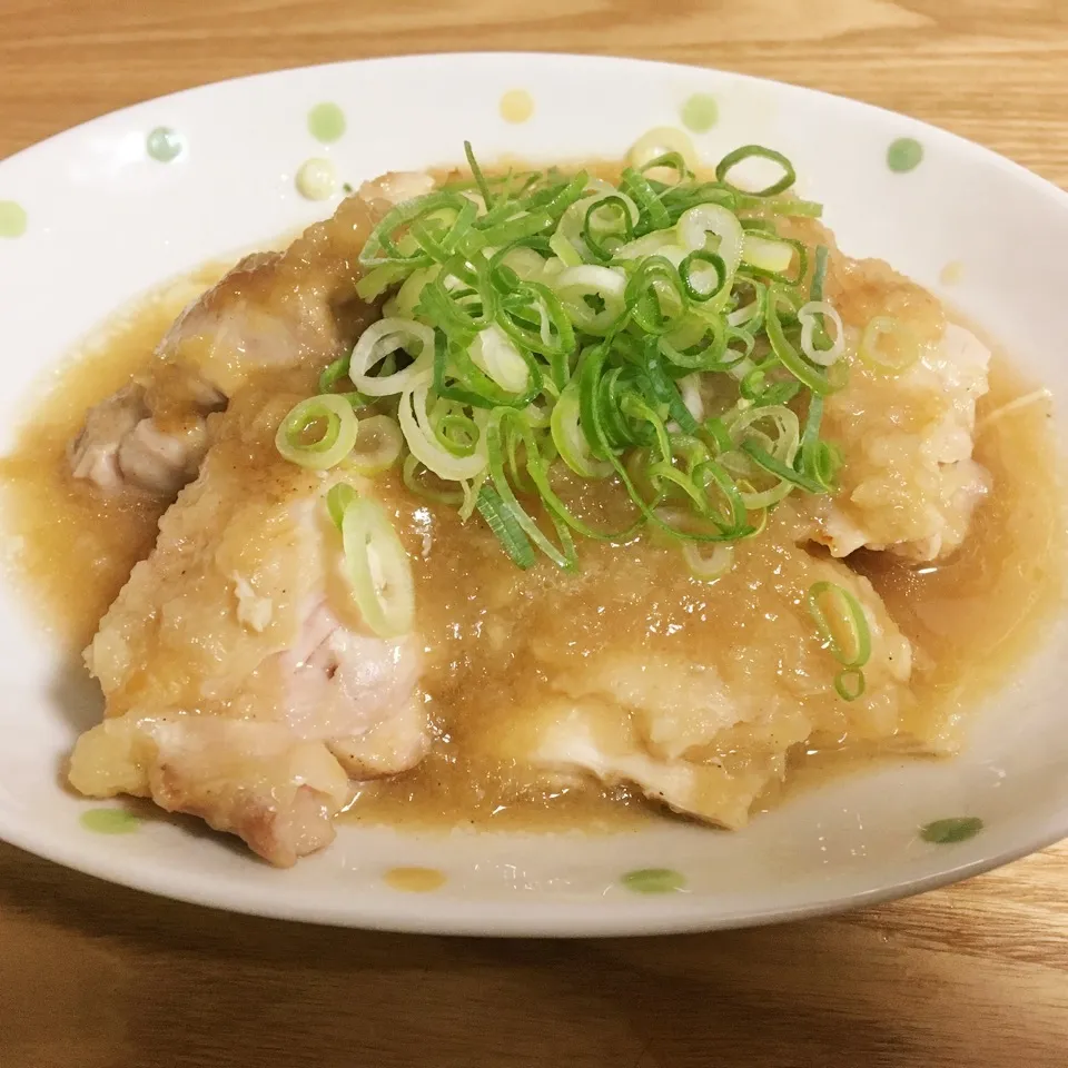 鶏肉みぞれ煮|まぁたんさん