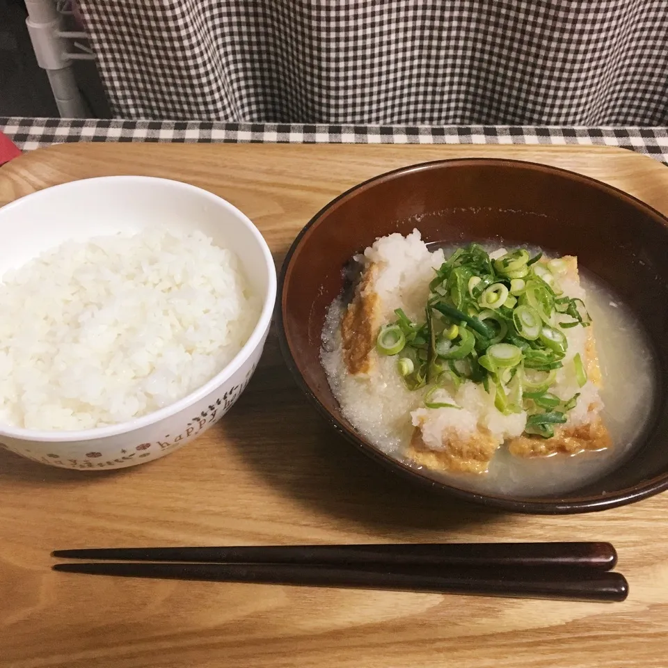 厚揚げみぞれ煮|まぁたんさん