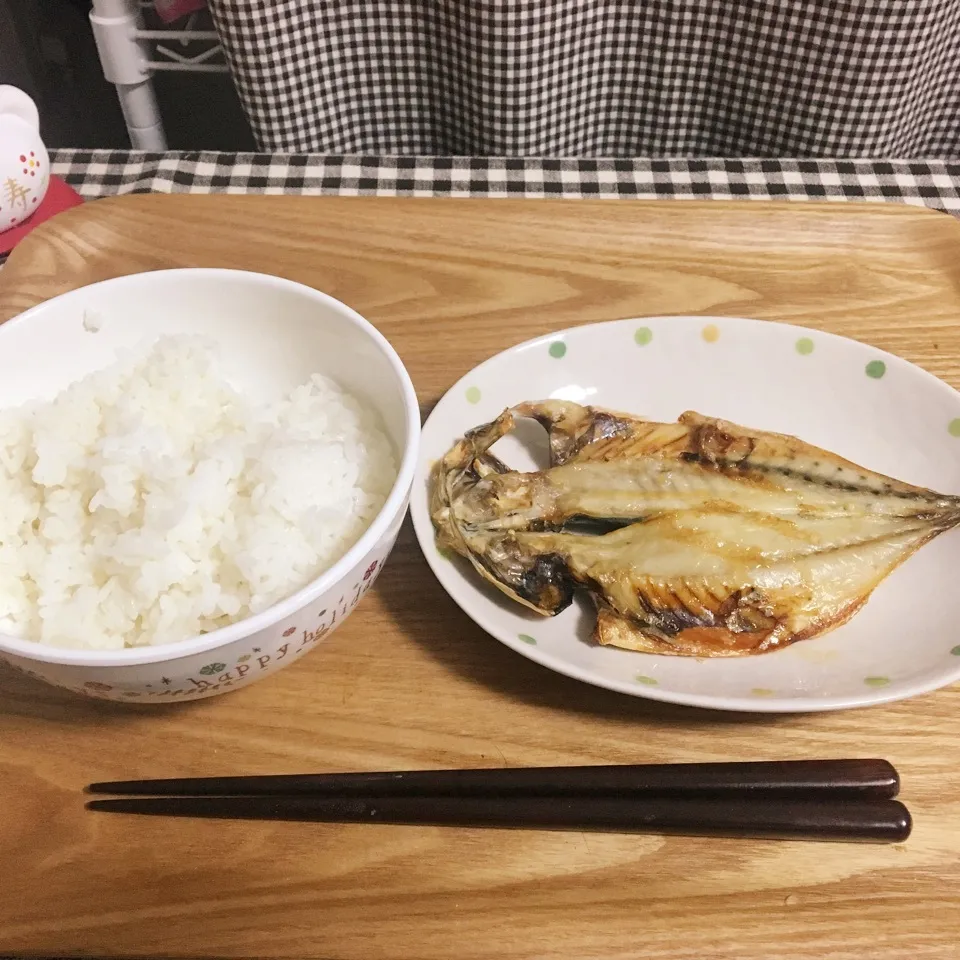 鯵の開き|まぁたんさん