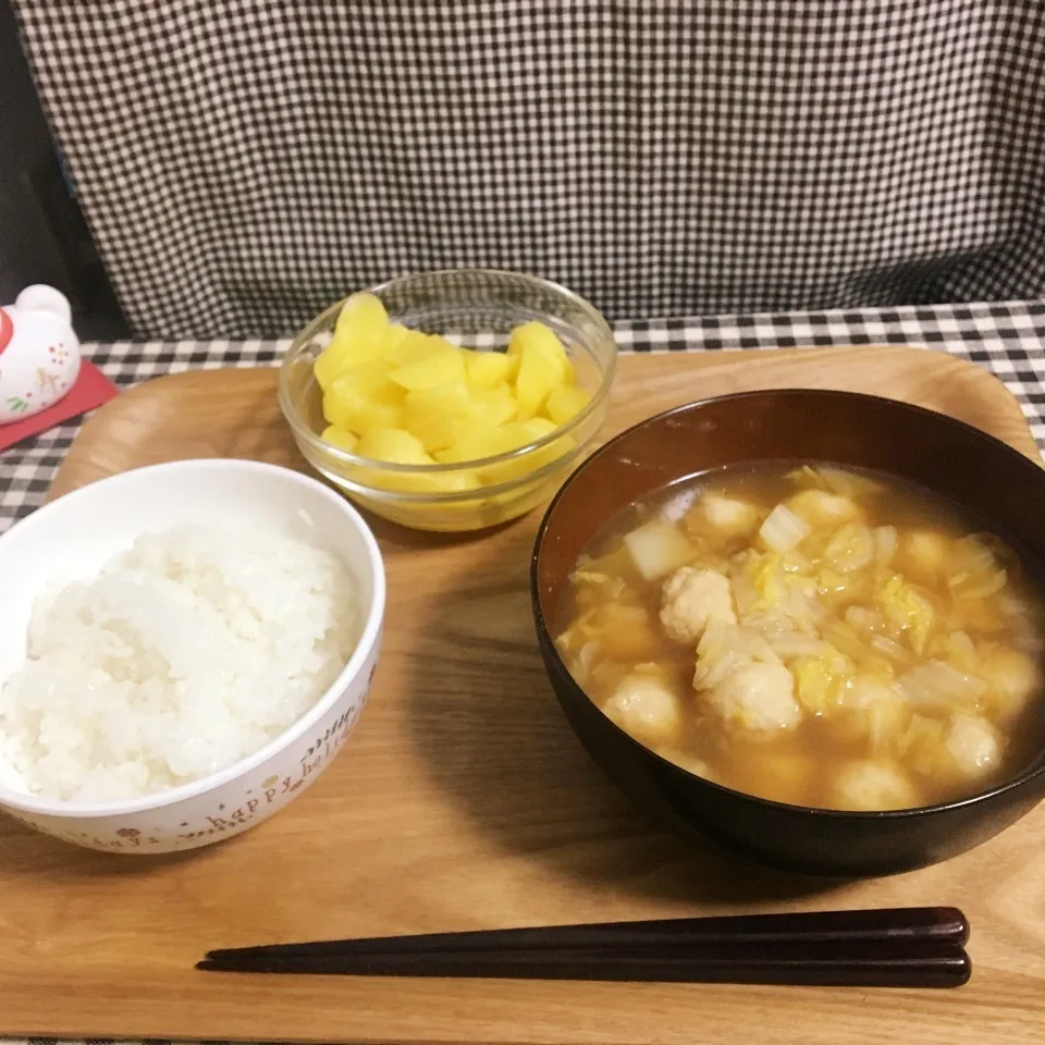 肉団子と白菜のスープ|まぁたんさん