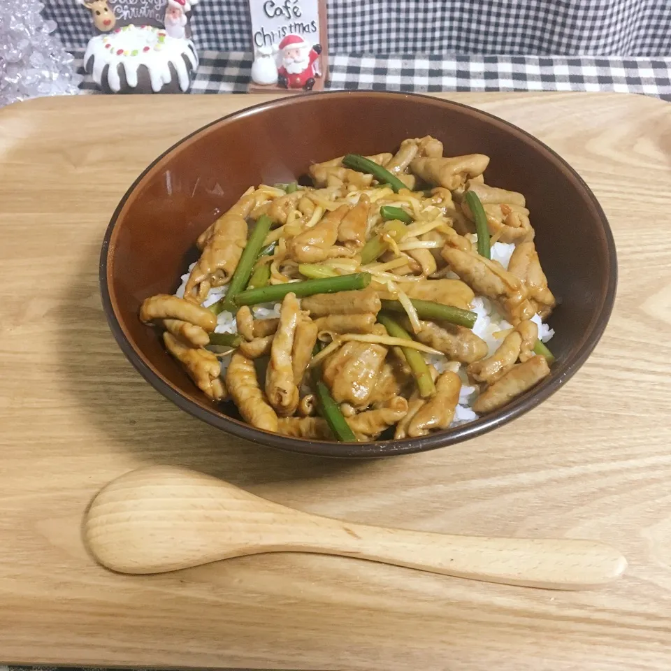 Snapdishの料理写真:とんちゃん丼|まぁたんさん