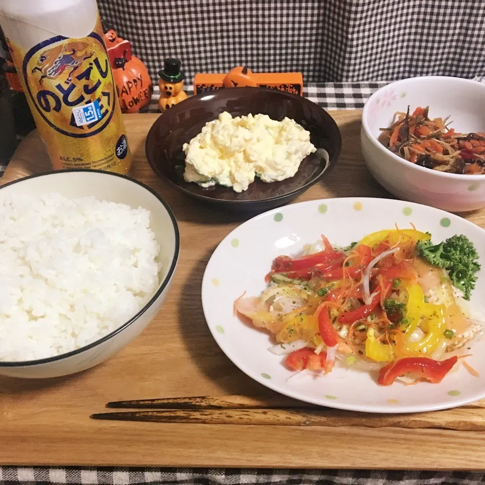 Snapdishの料理写真:今日の夕食|まぁたんさん