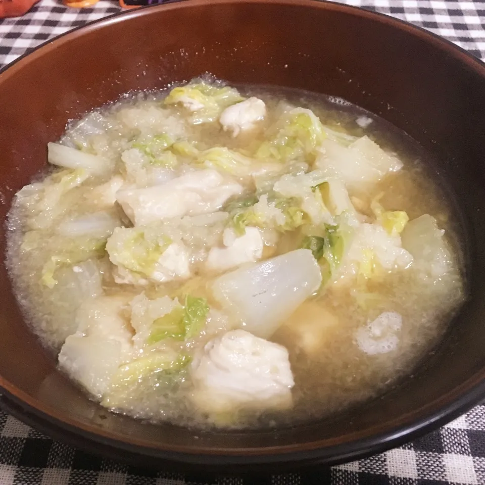 【リピート】鶏肉と白菜のみぞれ煮|まぁたんさん