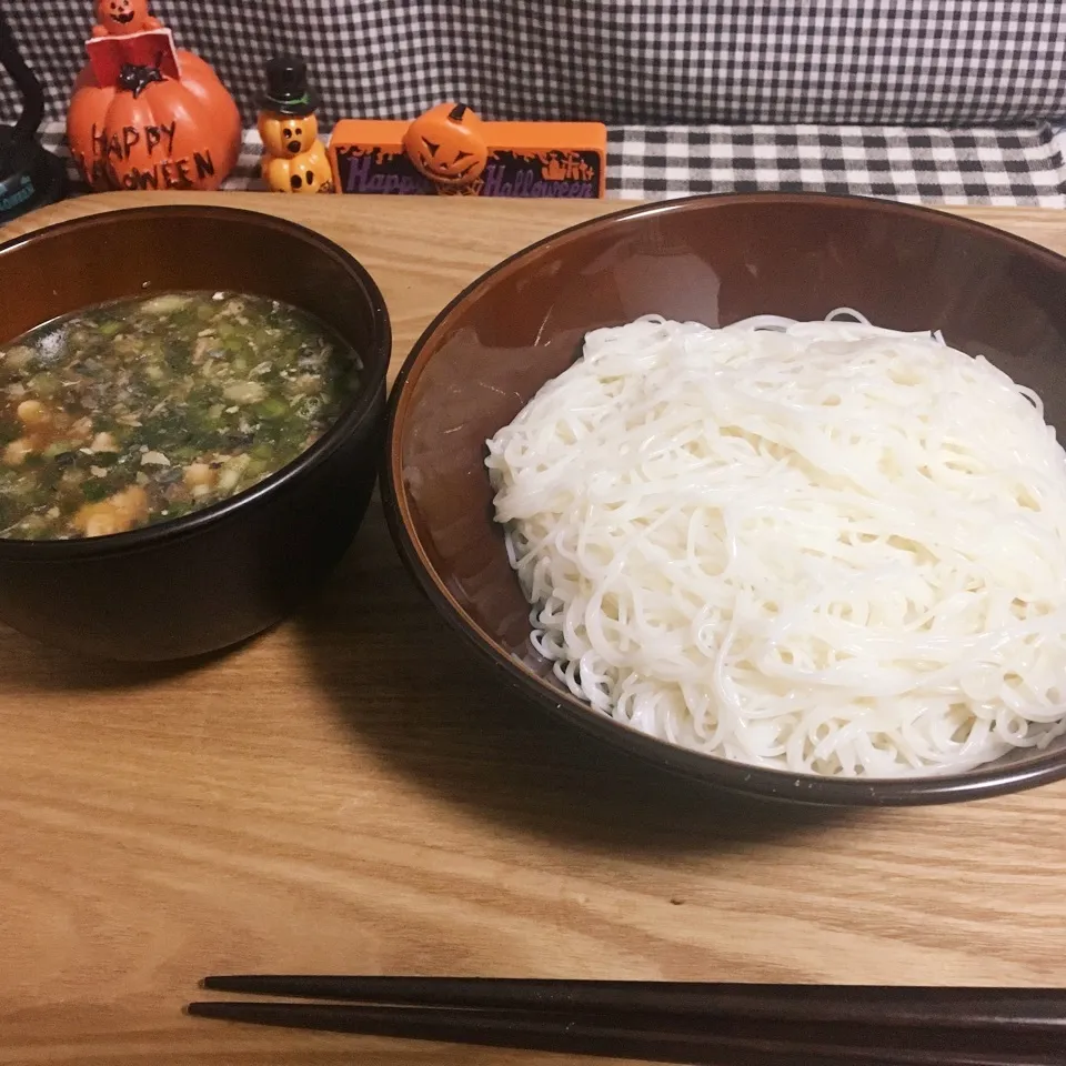 サバ缶そうめん|まぁたんさん