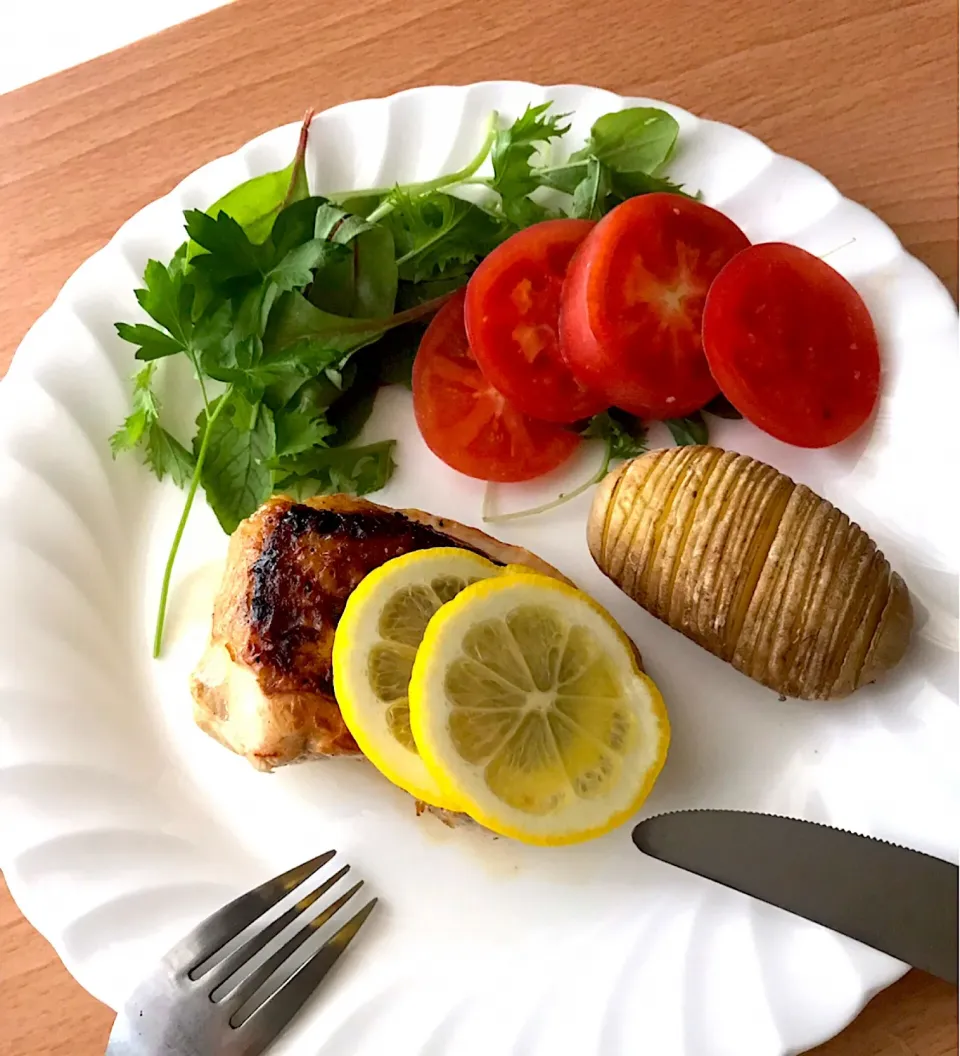 Snapdishの料理写真:🍋甘酒レモンチキン🐔|とんちんさん