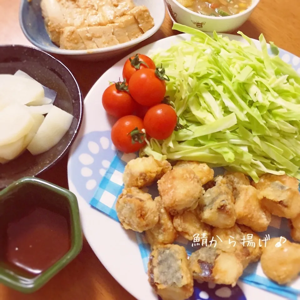 ＊ひと口お魚から揚げ♪とうふ味噌漬け＊|ultramarineさん