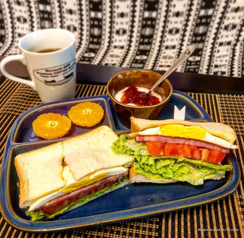 朝ご飯🥪|Kashimanakitchenさん