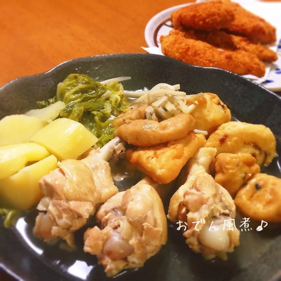 Snapdishの料理写真:＊おでん風煮物♪＊|ultramarineさん