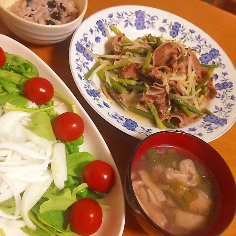 Snapdishの料理写真:＊野菜のチカラで元気メニュー☆＊|ultramarineさん