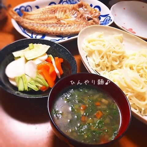 ＊ひんやり麺とリセットごはん。＊|ultramarineさん