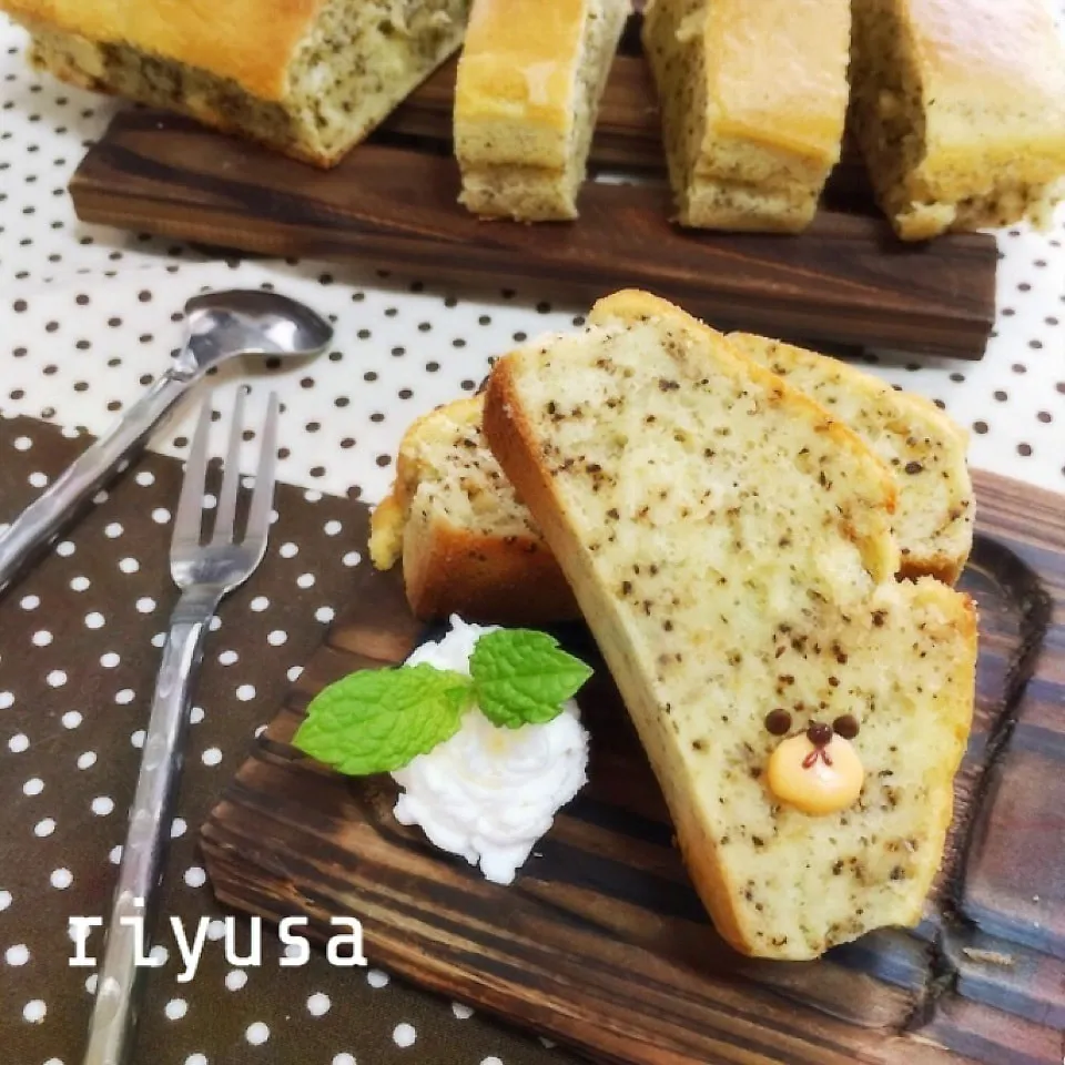 牛乳パック捨てないで〜！パウンドケーキ作るよ〜|riyusaさん