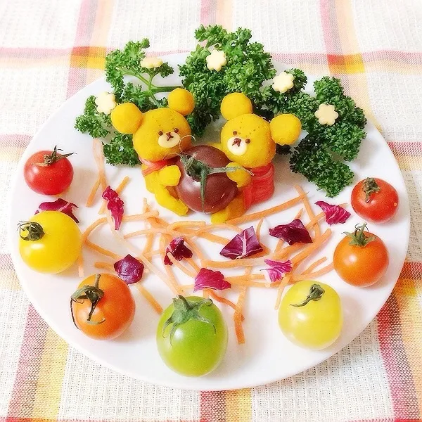 彩りトマトとパンプキンジャッキー|riyusaさん