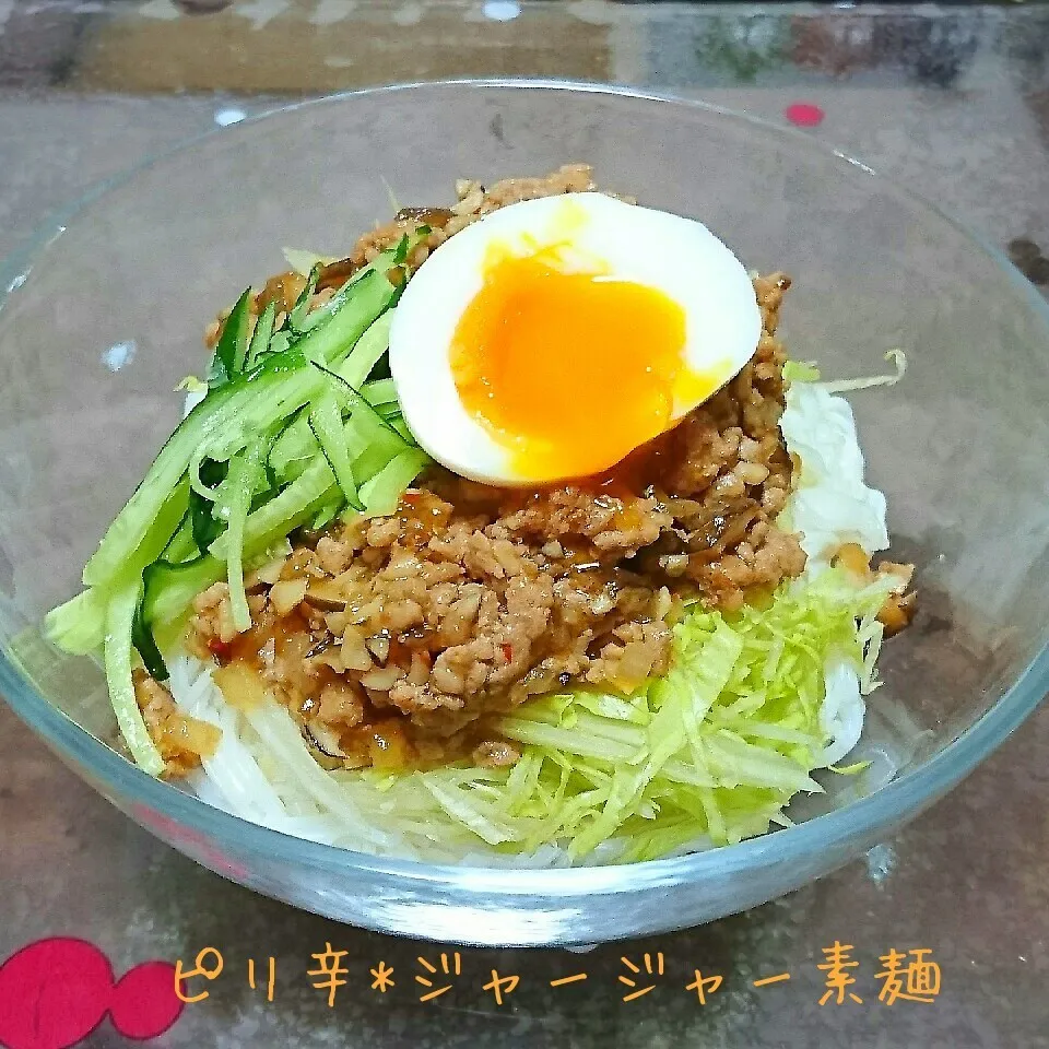 mai_cさんの*ジャージャー素麺|kiiさん