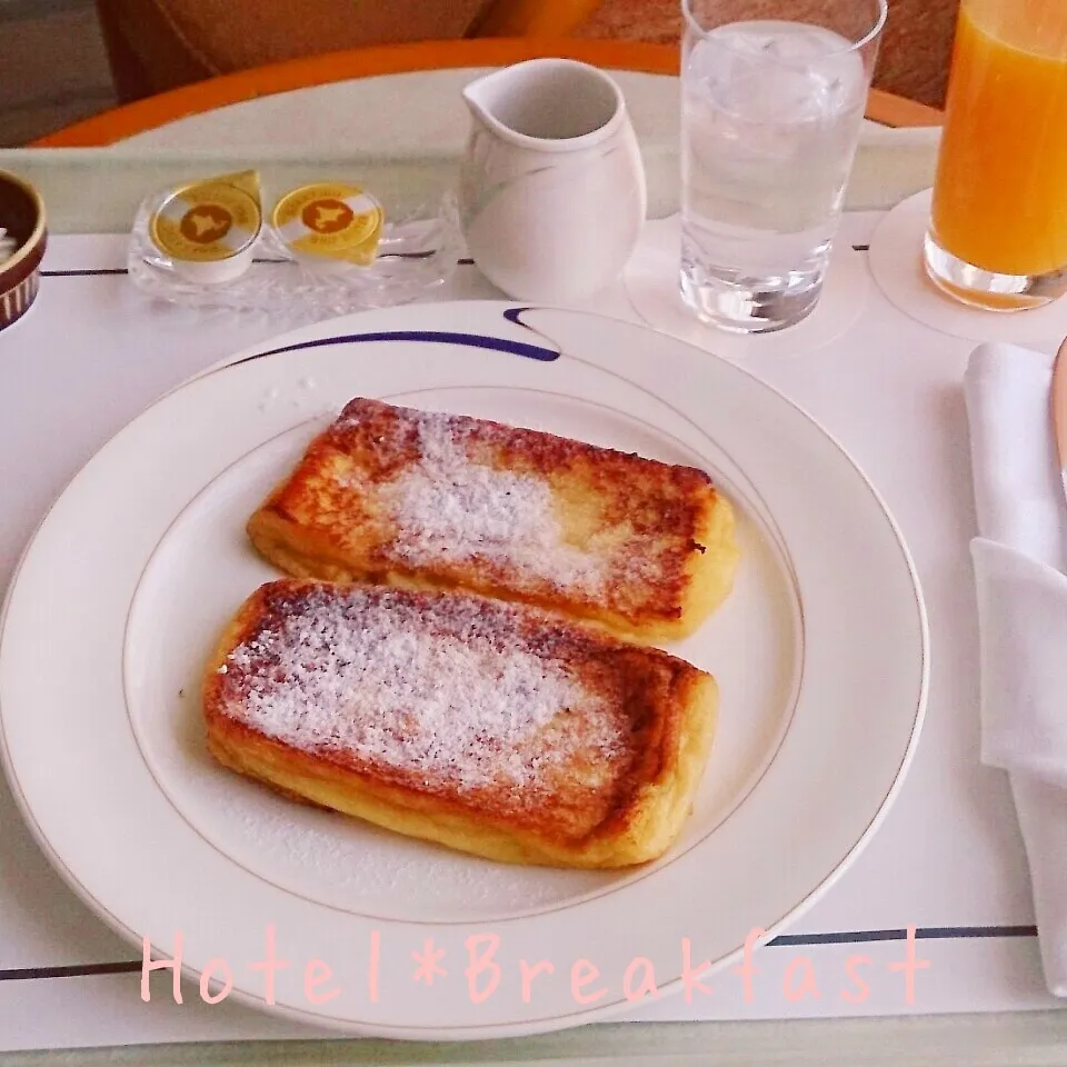 Hotel*Roomservice Frenchtoast♡|kiiさん