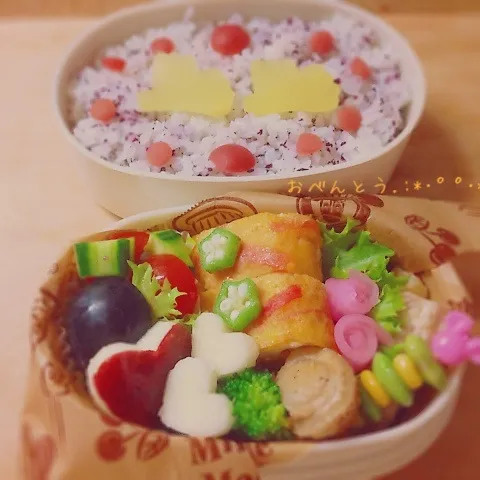 娘たちのお弁当(*^.^*)|ピーチさん