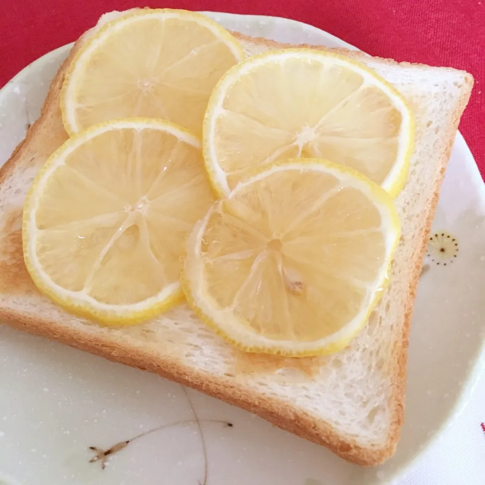 はちみつレモン🍋トースト|まちゃこさん