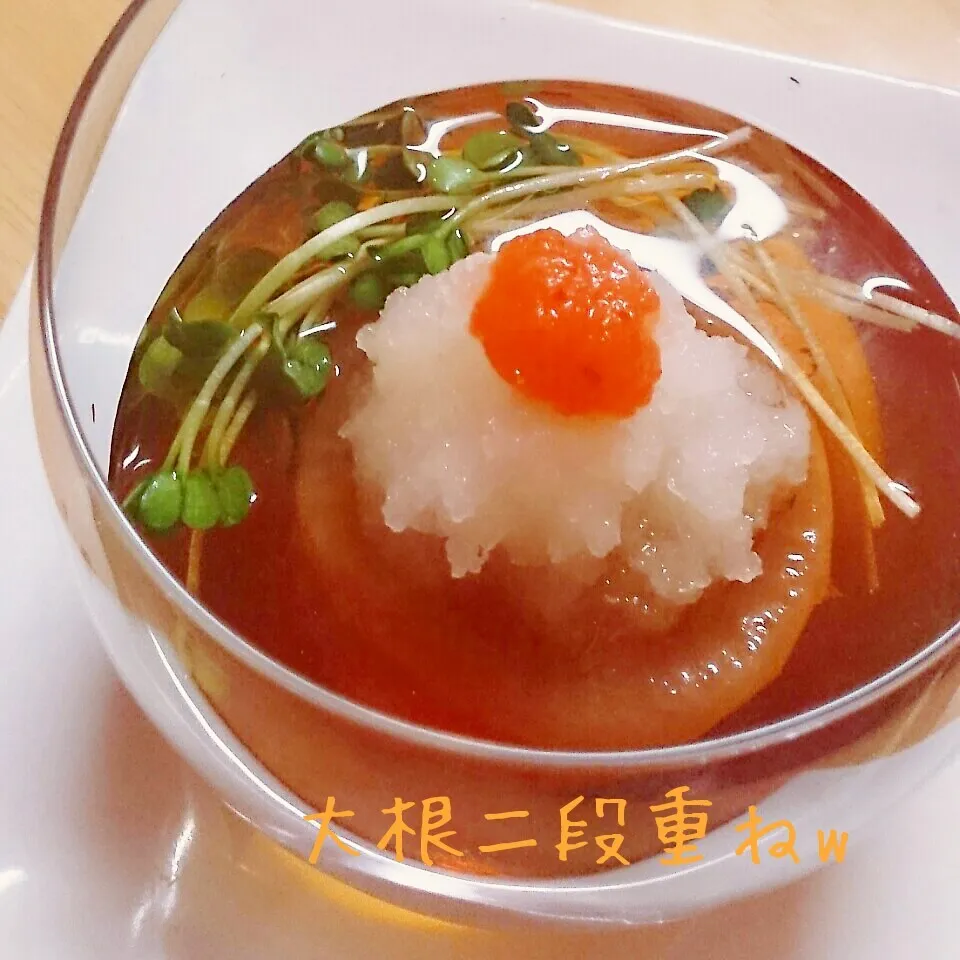 Snapdishの料理写真:煮大根のスープ仕立て|mi_neneco♪さん