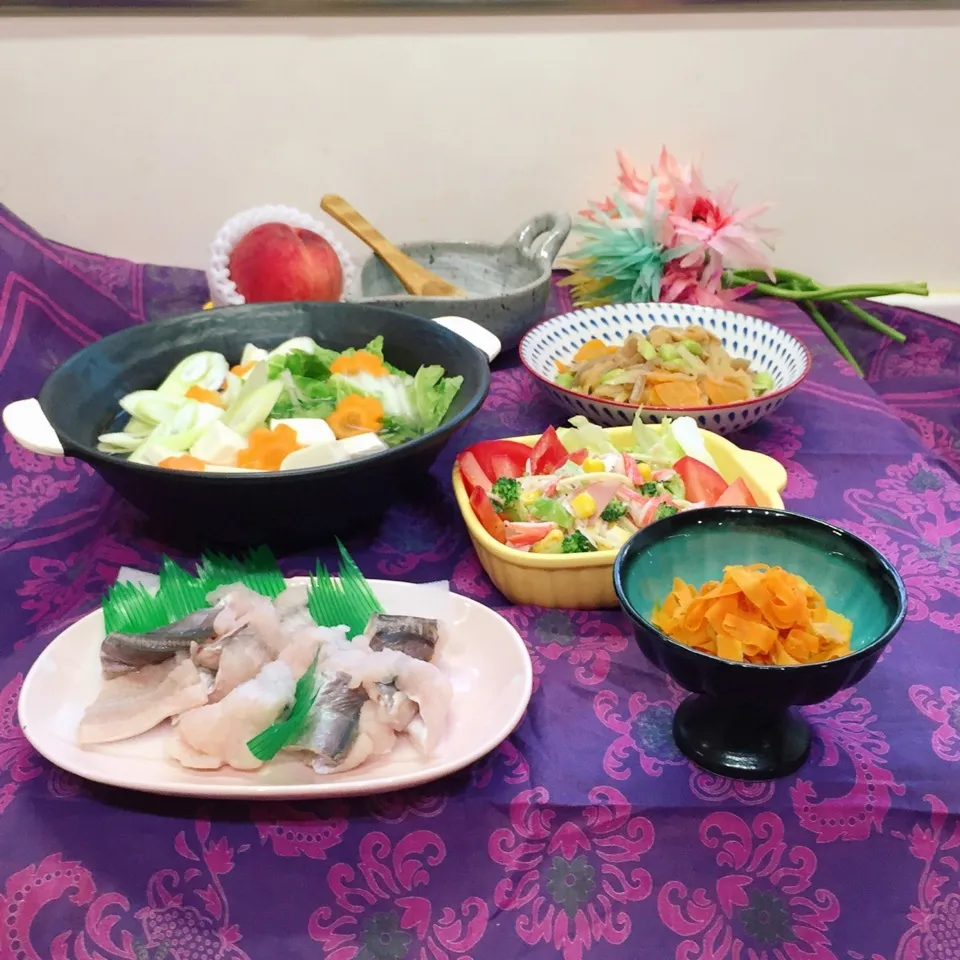 『 ハモ鍋 定食 』お疲れモードの旦那に♡|ぷらっとさん