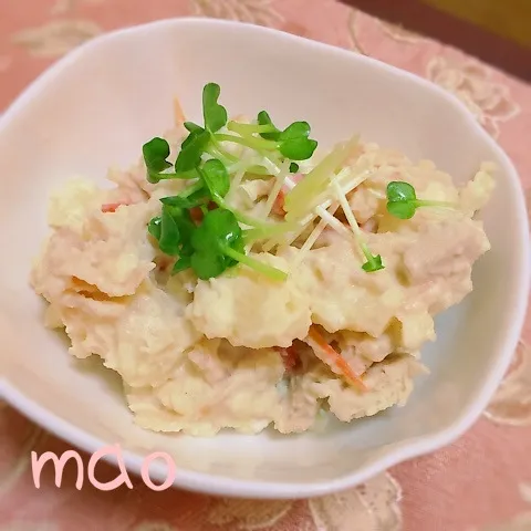 あまった常備菜アレンジ♫切り干し大根でポテトサラダ♫|mao's simple kitchenさん