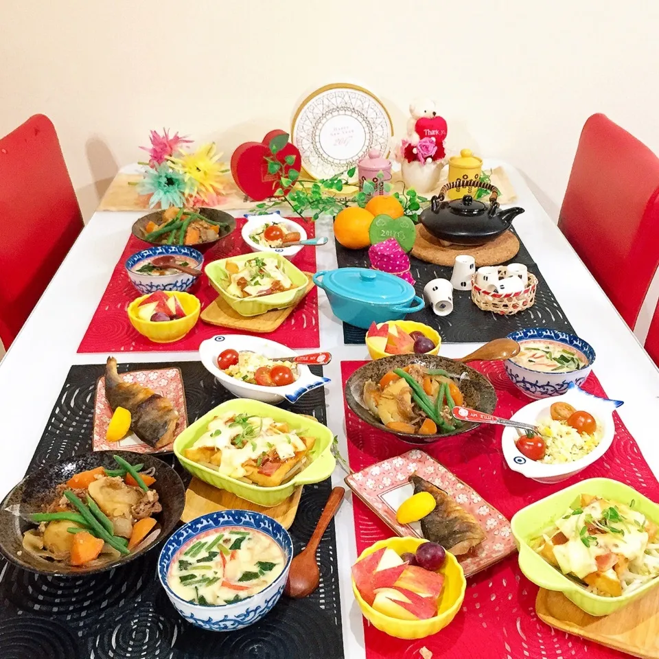 Snapdishの料理写真:・.*・♬*肉じゃがと茶碗蒸し定食*☆|ぷらっとさん