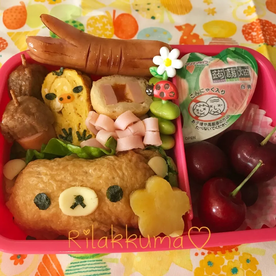 Snapdishの料理写真:☆リラックマお弁当☆|A*CHAMIさん