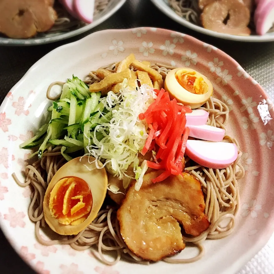 夕飯は油そばもどき😜ラーメンじゃないよ‼️蕎麦だよ😆✨|みぃママさん