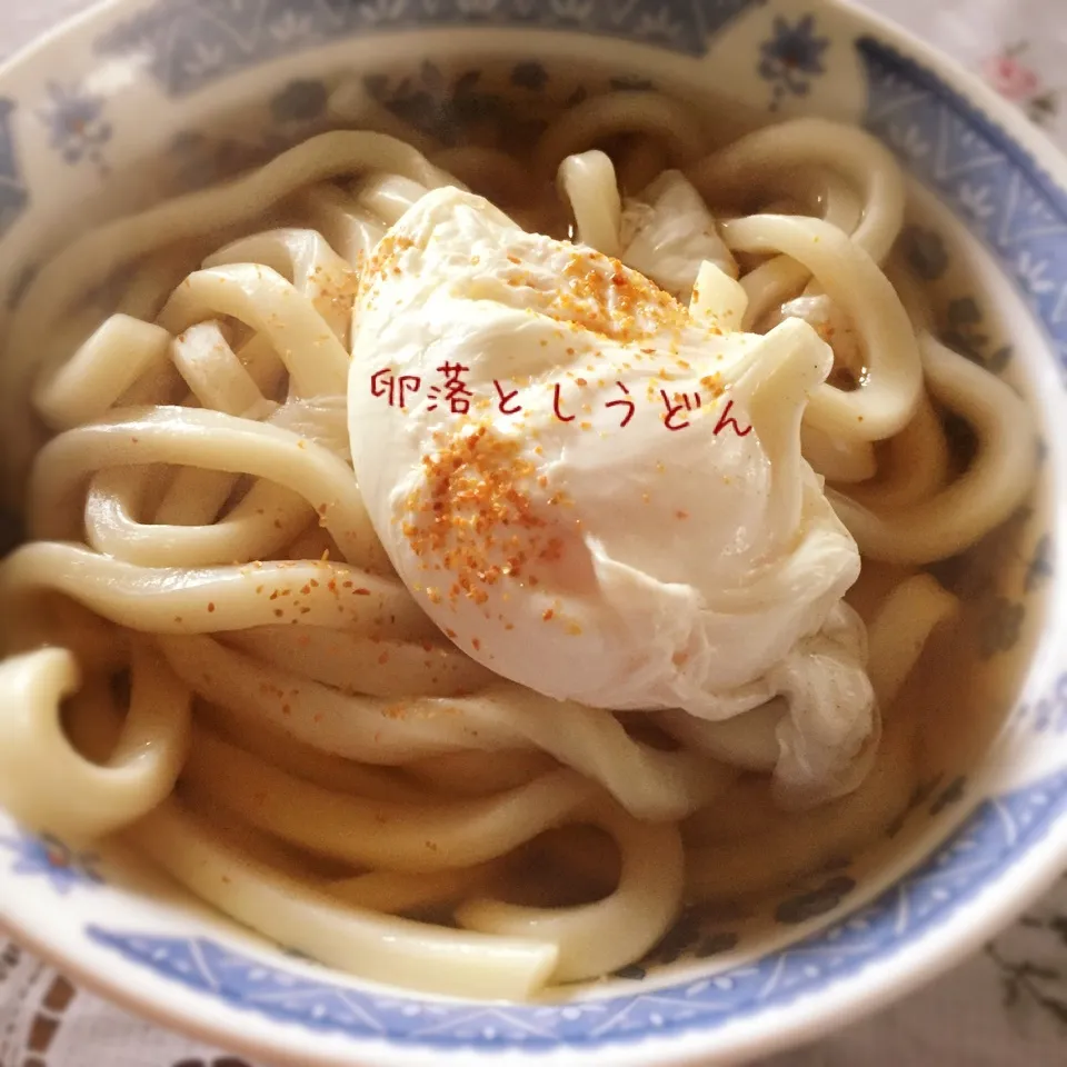 卵落としうどん|みぃママさん