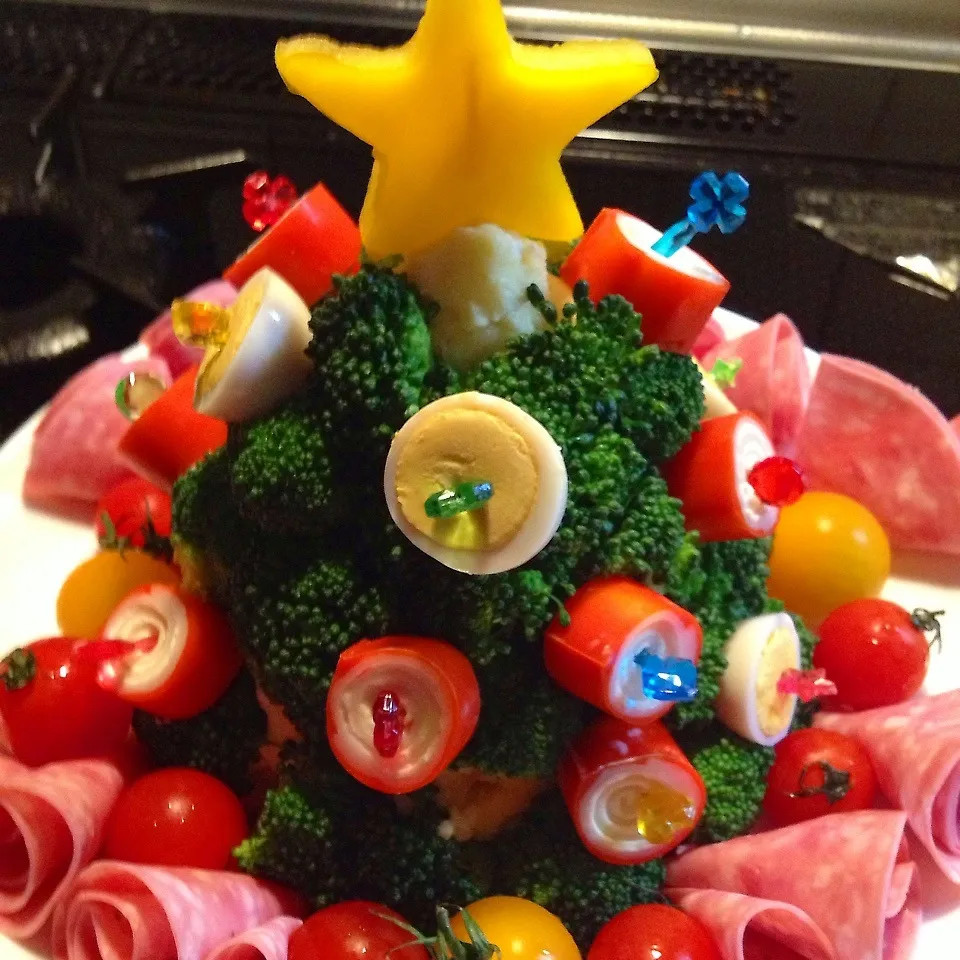 クリスマスポテトサラダ|みぃママさん