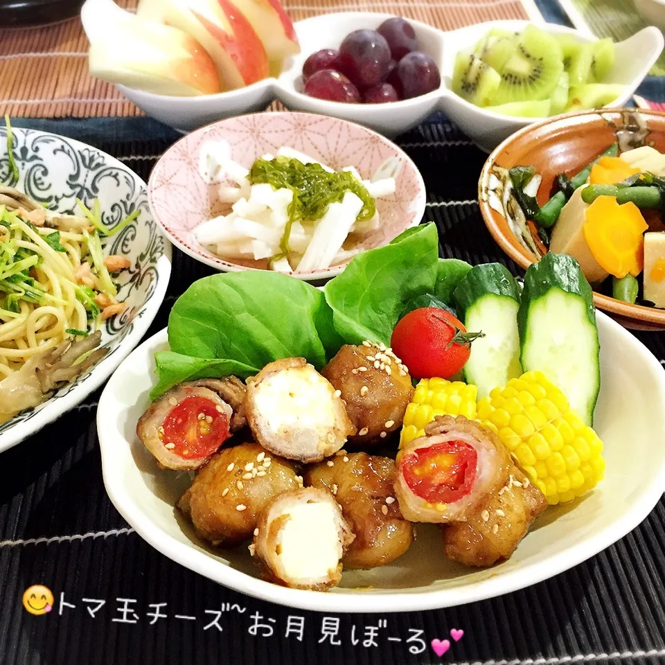 Snapdishの料理写真:(o^^o)まん丸【 お 月 見 ぼ－る 】|ぷらっとさん