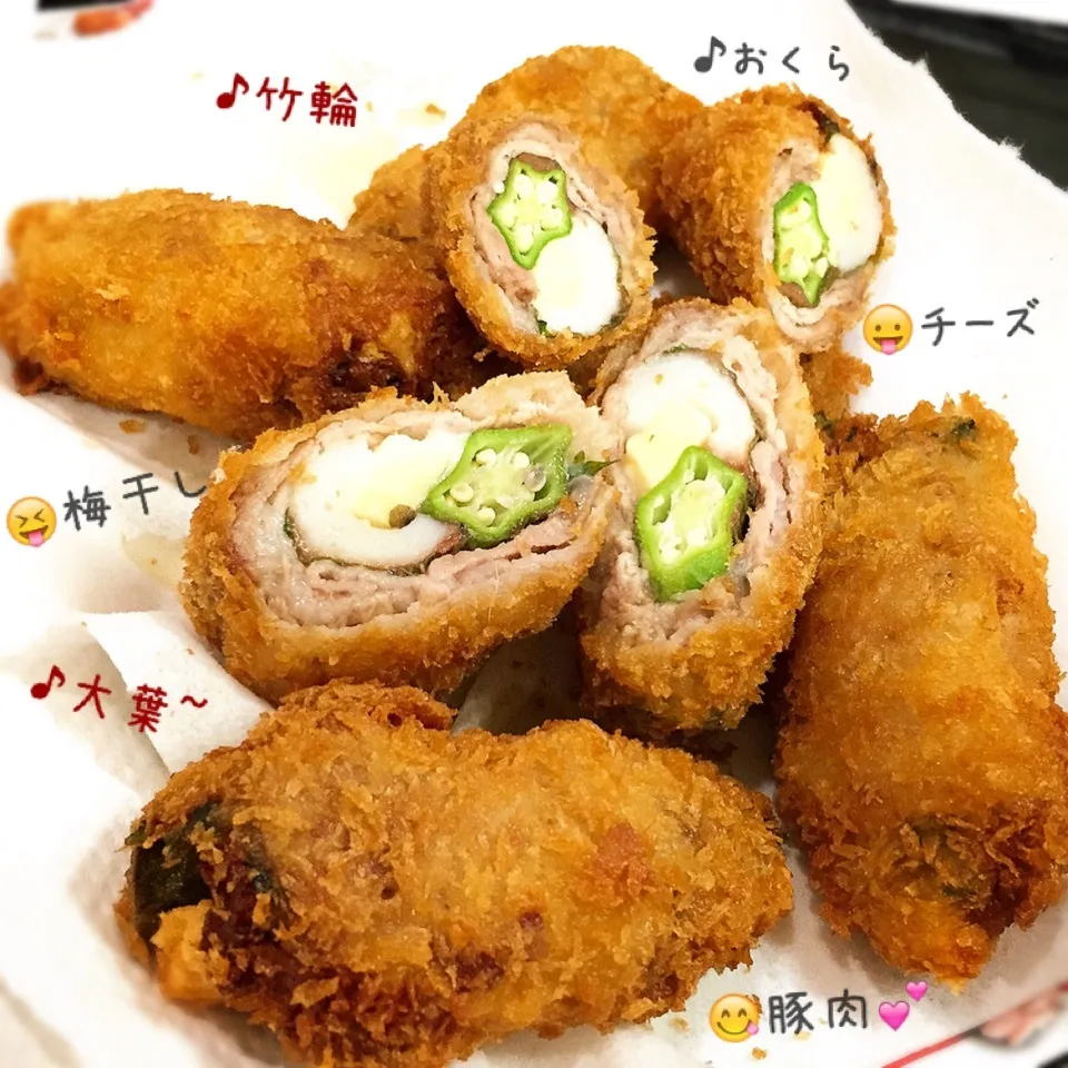 Snapdishの料理写真:↑↑これだけ全部❗️巻きましたヽ(^◇^*)/|ぷらっとさん