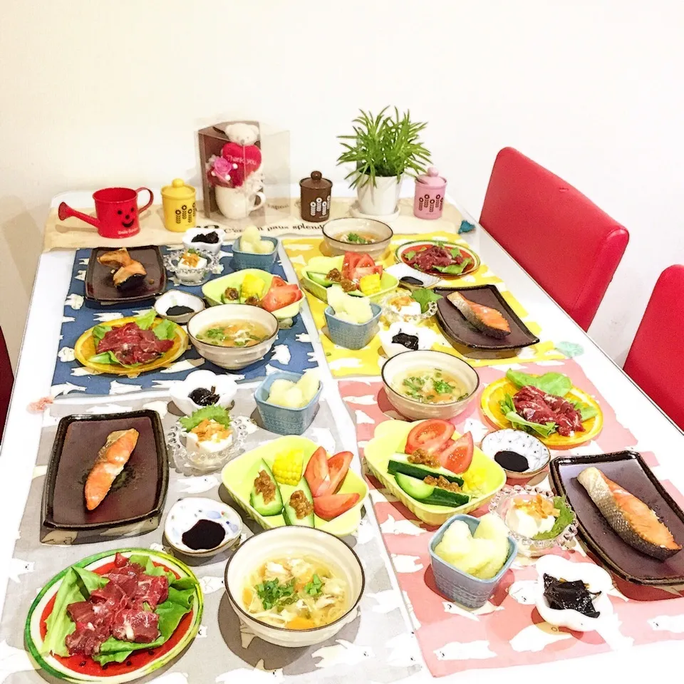 Snapdishの料理写真:(￣O￣;) 娘喜ぶ霜降り馬刺しが‥⁉️|ぷらっとさん