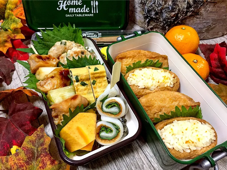 🍊みかん稲荷弁当🍱|あつみんさん