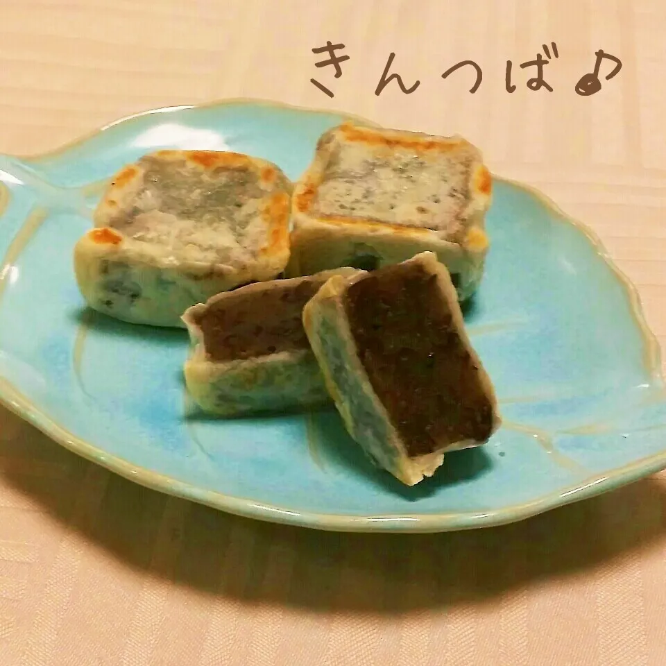 Snapdishの料理写真:焼きたてがたまらない♡きんつば♪|chama- naoさん