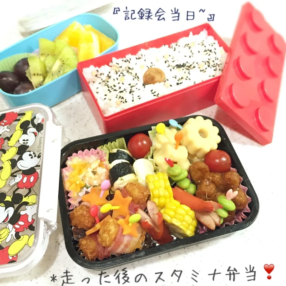 *\(^o^)/*ガッツリ! 疲労回復〜スタミナ弁当❣️|ぷらっとさん