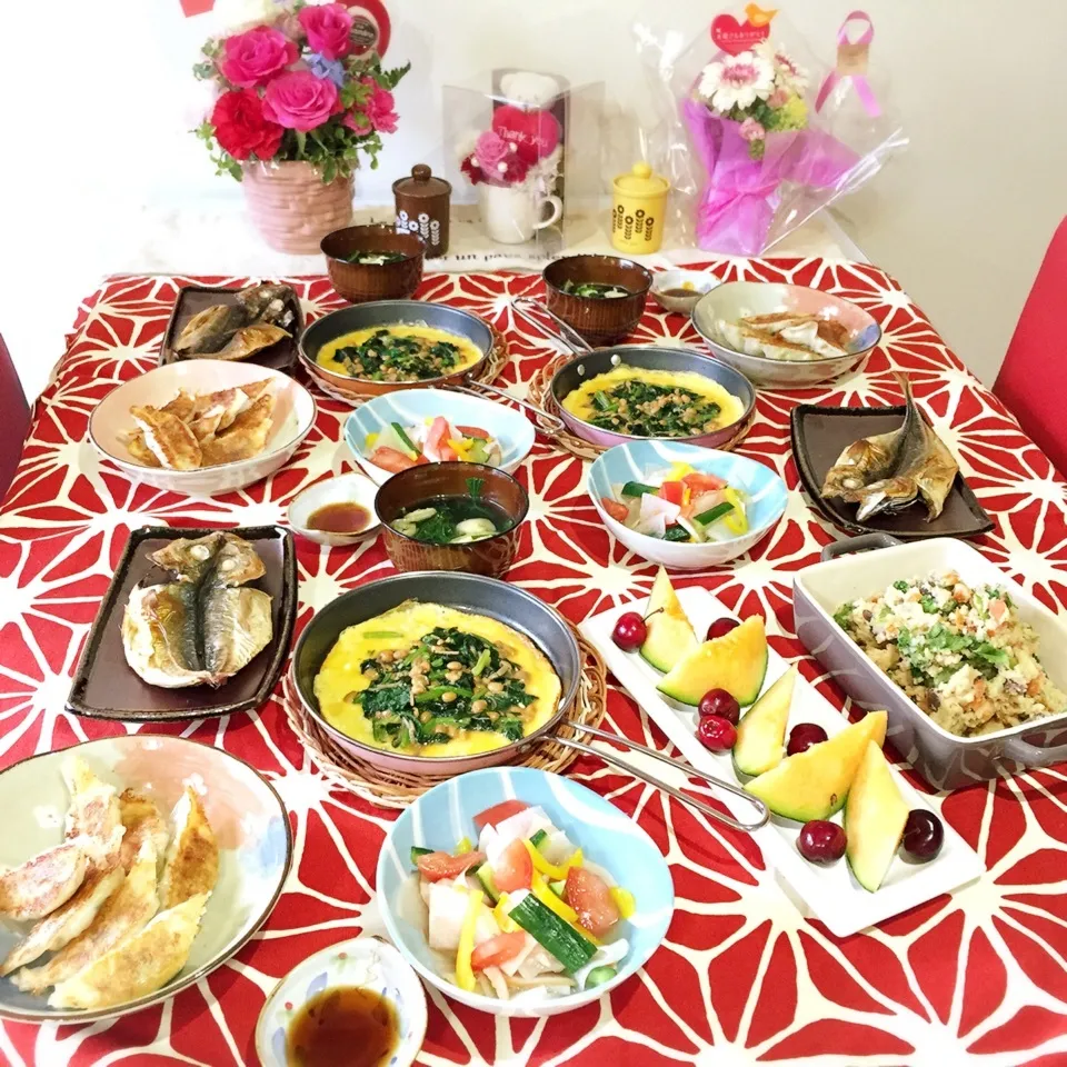 Snapdishの料理写真:*\(^o^)/*ヘルシー美味しい〜和食deご飯〜|ぷらっとさん