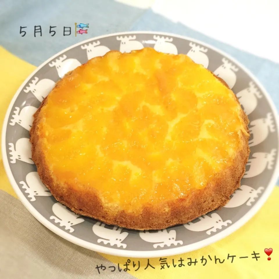 \(^o^)/やっぱり*みかんケーキ*は外せない❣️|ぷらっとさん