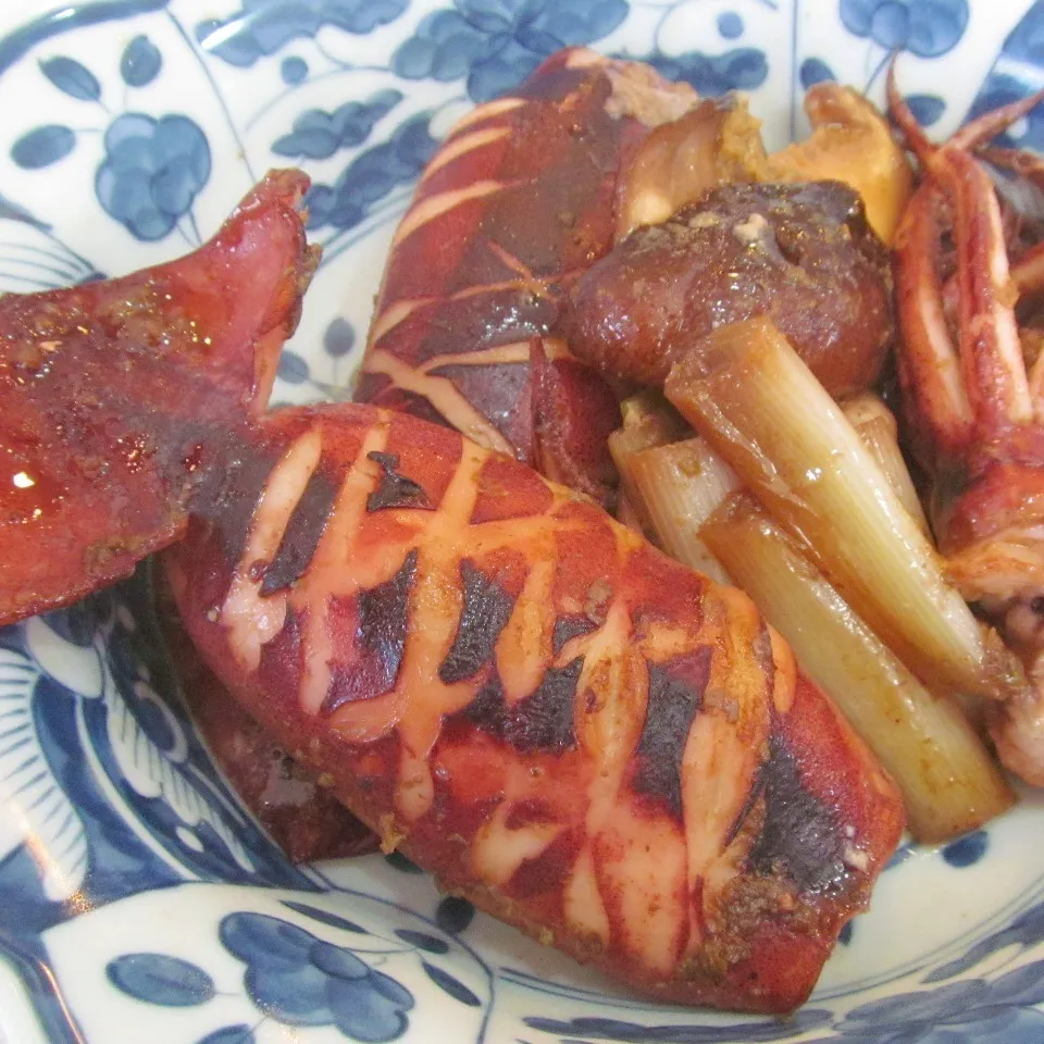 夏祭りのイカ焼き風～海水浴の浜焼き風～イカの丸焼き♪|cozy-cozy-kojiさん