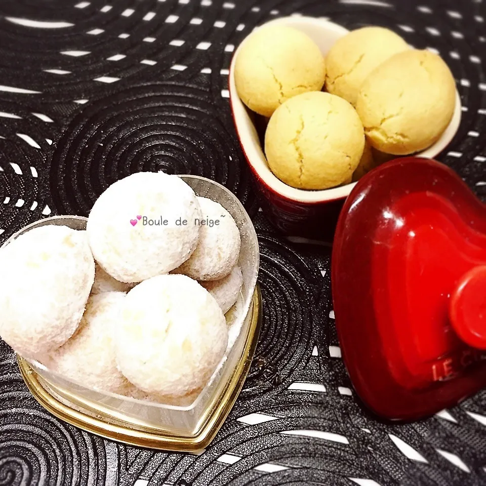 Snapdishの料理写真:♡Boule de neige(雪の玉/スノーボール)♡|ぷらっとさん