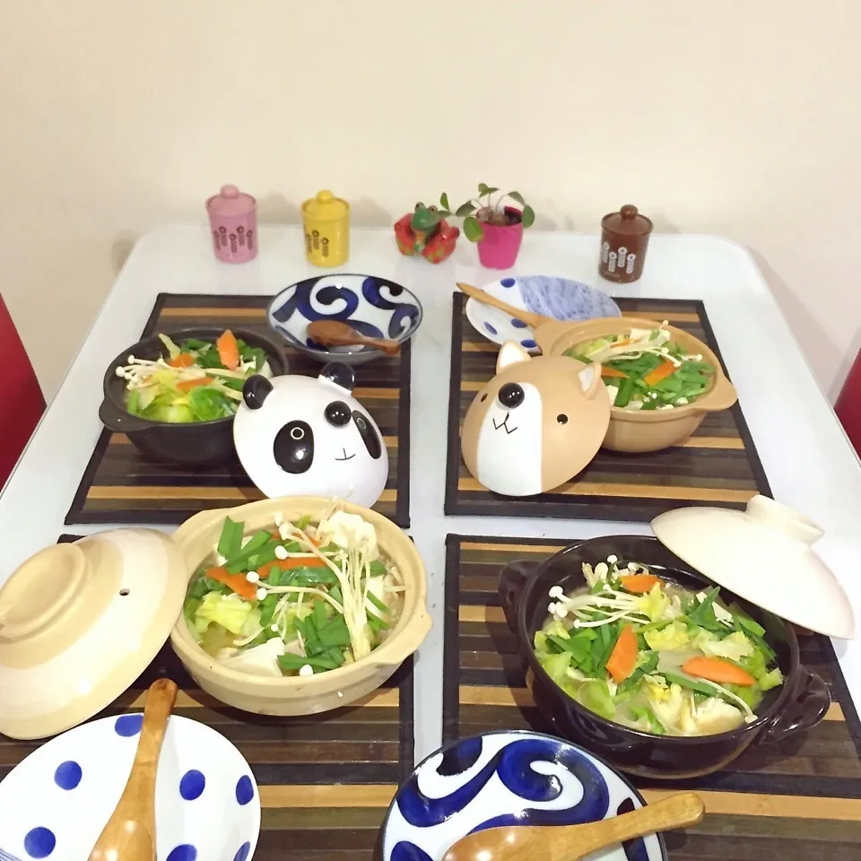ホルモン鍋で楽ちん!〜今夜のよるご飯〜|ぷらっとさん