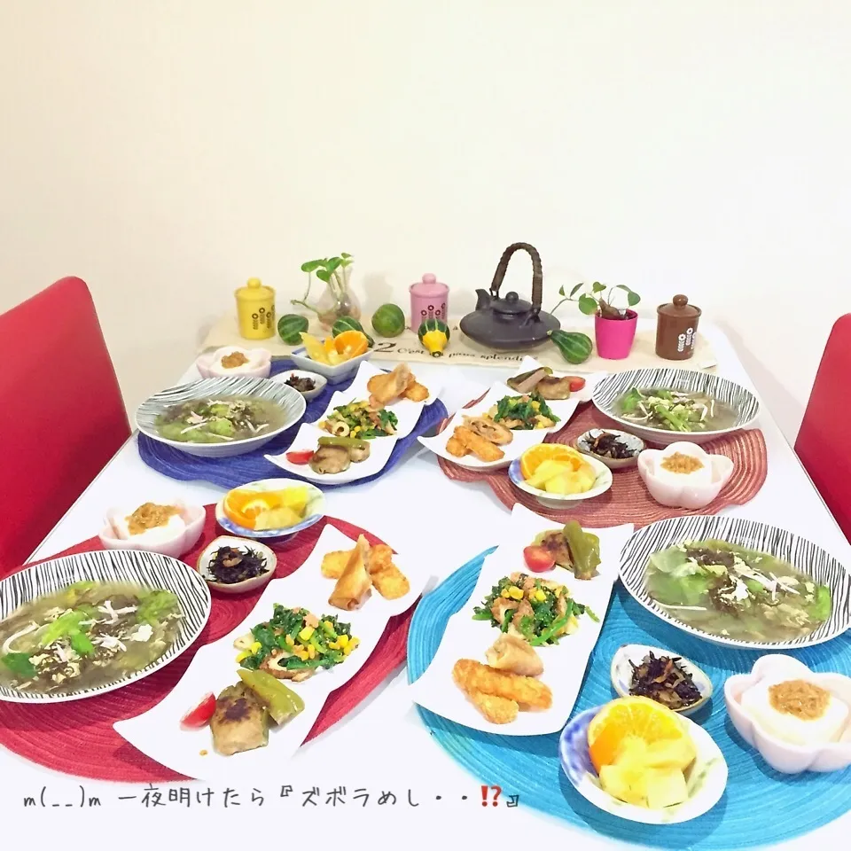 誕生会の翌日…こ〜んな*ズボラな手抜き飯(,,•﹏•,,)|ぷらっとさん