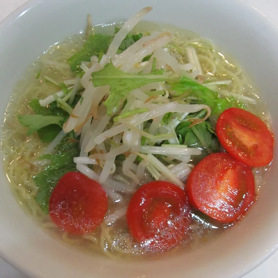 野菜サラダの様な～塩ラーメン♪|cozy-cozy-kojiさん