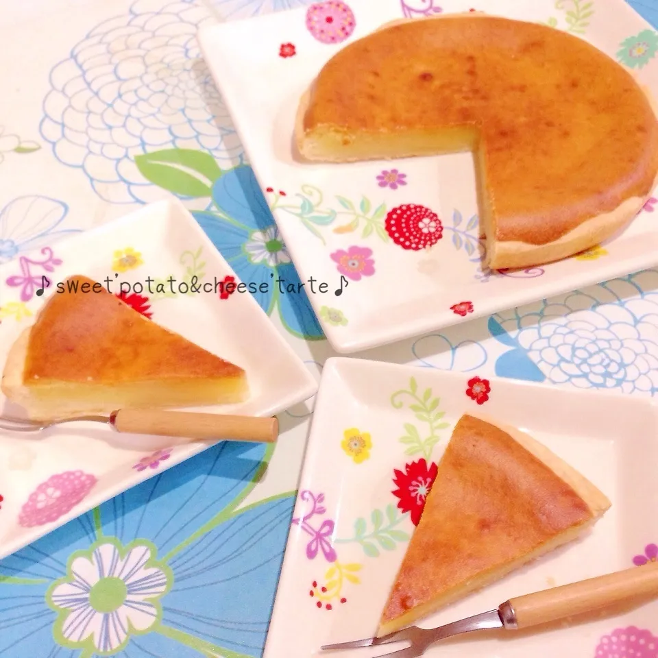 Snapdishの料理写真:〜sweets' tarte〜♡♡ポテト&チーズ♡♡|ぷらっとさん