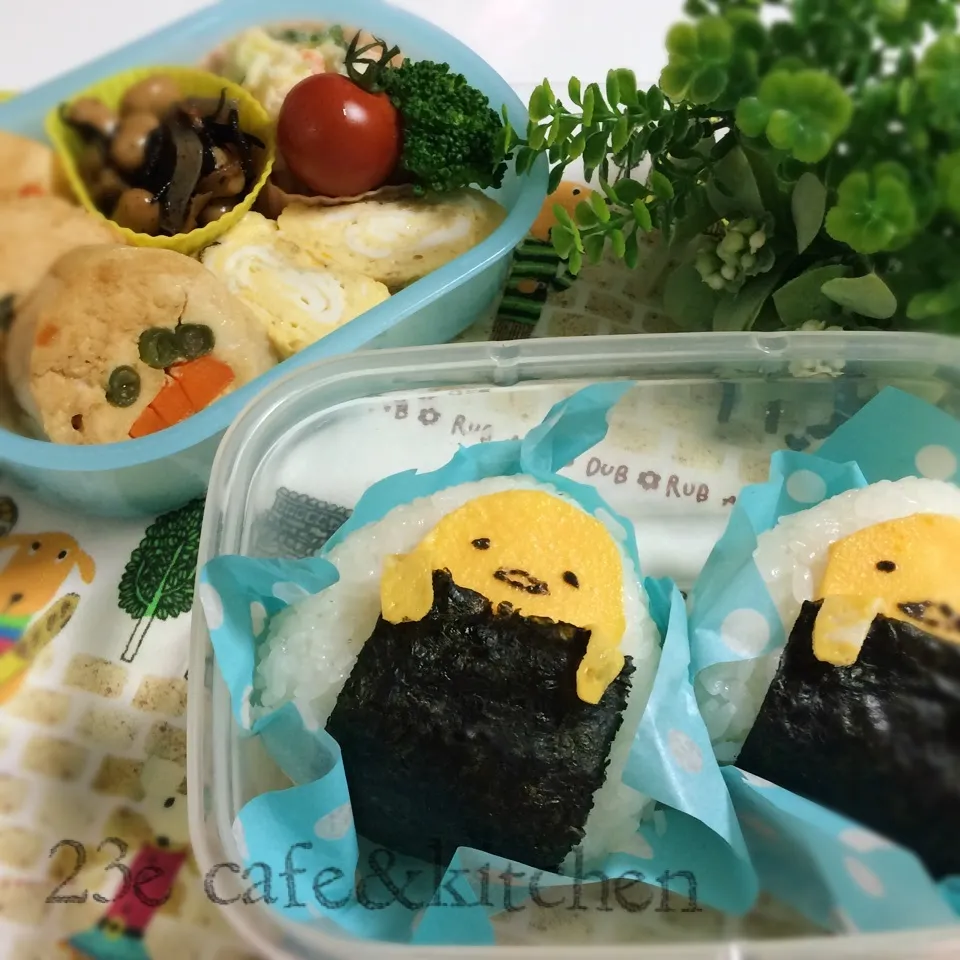 Snapdishの料理写真:チキンロールお弁当|fufu_minnさん